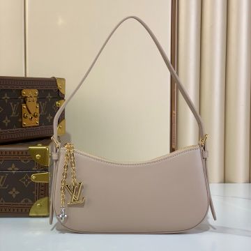 Pochette LV Bloom M25784 – Sand Calfskin Day-to-Night Shoulder Bag
