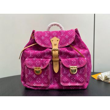 Venice Backpack M95240 – Pink/Blue Monogram Denim Backpack