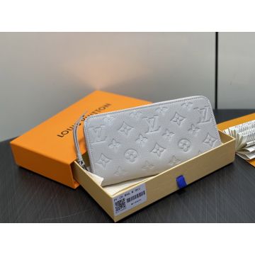 Zippy Wallet Monogram Empreinte Leather M13825 – Elegant Zip‐Around Long Wallet