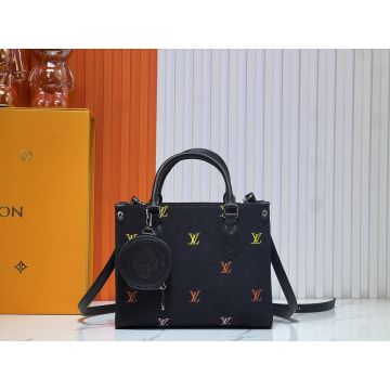 OnTheGo PM M46373 – Elegant Structured Leather Handbag