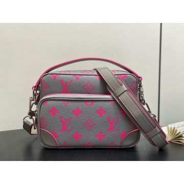 Nil M15024 – Monogram Leather Crossbody Men’s Bag