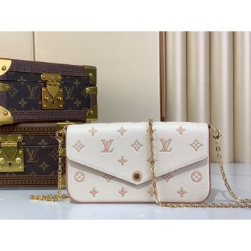 Pochette Félicie M64064 – Monogram Empreinte Leather Women’s Clutch