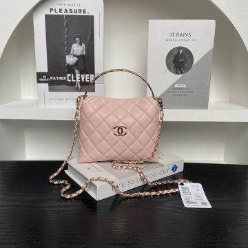 Coco Handle Lunchbox Bag AP4591 – Elegant Structured Mini Handbag