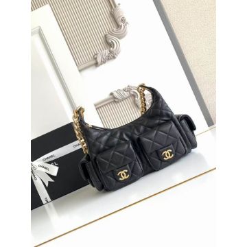 Large Hobo Bag AS5339 – Elegant Soft Leather Shoulder Bag