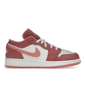 Jordan 1 Low “Desert Berry” GS 553560-616 | Desert Berry / Coral Chalk / White