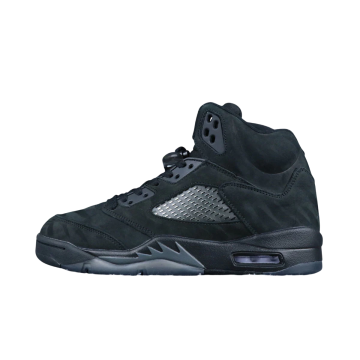 Air Jordan 5 Retro SE "Black Cat" - Premium All-Black Heritage High-Top Model