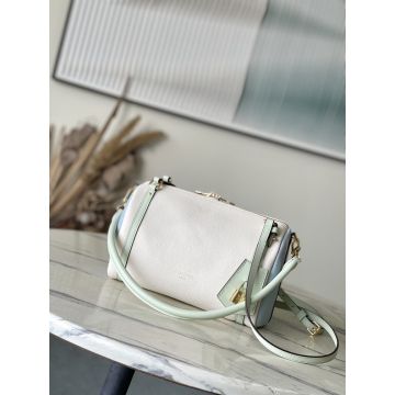 Express PM H27 M26905 – White Calfskin City Handbag