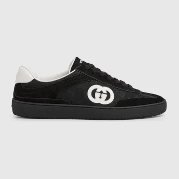 Men's GG G75 Low-Top Suede Sneaker
