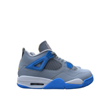 Air Jordan 4 Retro LS "Mist Blue" - Premium Lifestyle Heritage Mid-Top Model