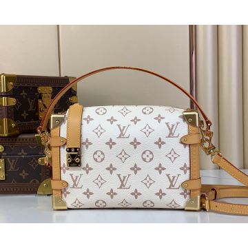 Side Trunk MM M26287 – White/Dune Monogram Canvas Shoulder Bag