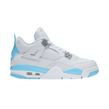Air Jordan 4 Retro GS "Blue Chill" - Premium Youth Heritage Mid-Top Model