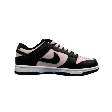 Dunk Low Pink Black Sneaker – Stylish Two-Tone Casual Shoe