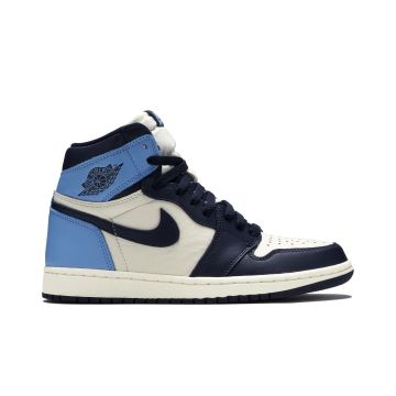 Jordan 1 Retro High OG Obsidian 555088-140 | Obsidian University Blue White Premium Sneaker