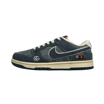 Dunk Low Denim Low-Top Sneakers – Casual Street Style Everyday Comfort