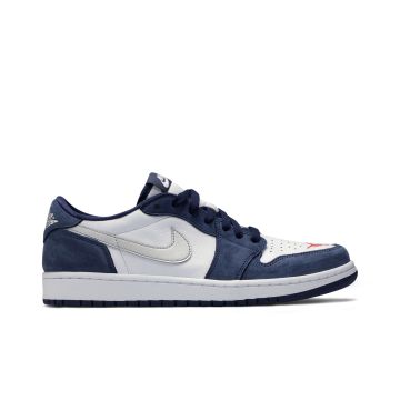 Jordan 1 Low SB Midnight Navy CJ7891-400 | Blue White Retro Skate Sneakers