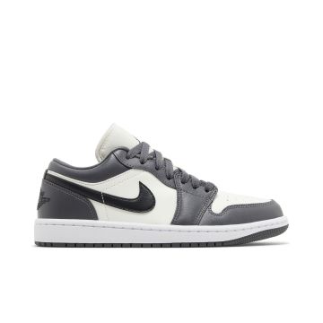 Air Jordan 1 Low “Dark Grey” White/Dark Grey | DC0774-102