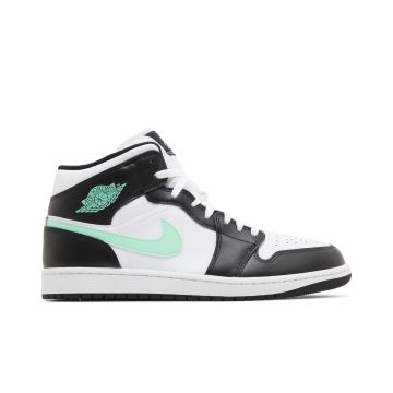 Air Jordan 1 Mid “Green Glow” White/Black/Green Glow | DQ8426-103