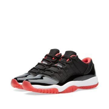 Jordan 11 Retro Low “Bred” 528896-012 | Black True Red White Premium Sneaker