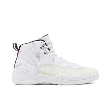 Jordan 12 Retro “Rising Sun” 130690-163 | White Varsity Red Black Classic Sneaker