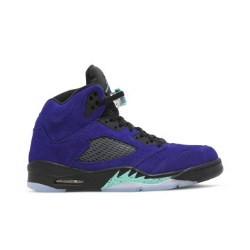 Jordan 5 Retro Alternate Grape 136027-500 | Purple Suede Black Green Ice Sneaker