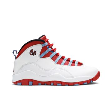 Jordan 10 Retro Chicago Flag 310805-114 | White University Blue Black Bright Crimson Sneaker
