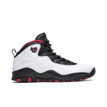 Jordan 10 Retro “Double Nickel” 310805-102 | White Black True Red Premium Sneaker