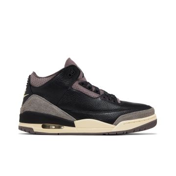 Air Jordan 3 Retro OG SP A Ma Maniére “While You Were Sleeping” Black/Flat Pewter/Violet Ore | FZ4811-001