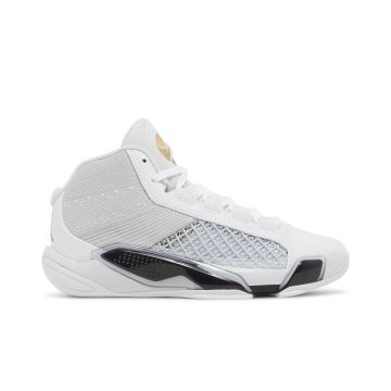 Air Jordan 38 “FIBA” (GS) Basketball Shoes White/Pure Platinum/ | FN8277-100