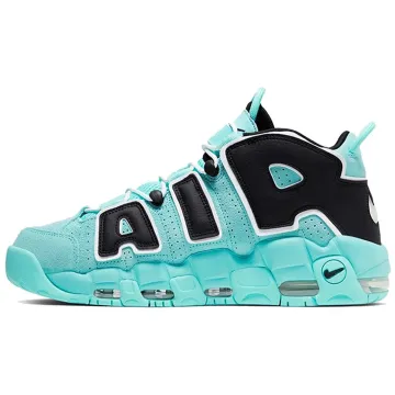 Air More Uptempo Light Aqua Fresh Streetwear Basketball Sneakers