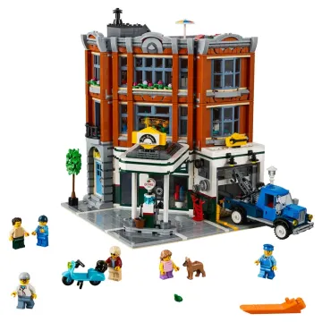 Car Repair Station Modular Building Block Set – Garage Workshop Toy for Adults