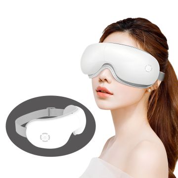 Heated Eye Massager Glasses with Vibration & Music – Eye Muscle Therapy Mask for Relaxation & Mother’s Day Gifts