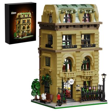 Sheffield House Building Block Set – Retro Architecture Toy for Kids & Adults