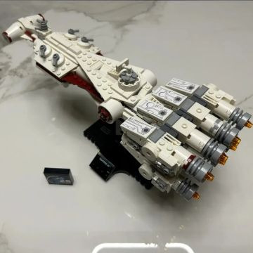 Spaceship Building Set - Interstellar Fighter Model | Space Vessel Blocks for Children Birthday Gifts