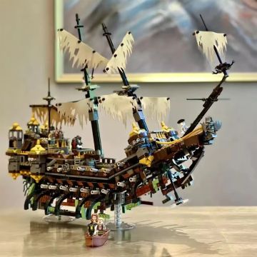 Pirates Imperial Flagship Building Set - Caribbean Ship Model 71042 | Sailing Vessel Building Blocks for Kids Birthday & Christmas Gifts