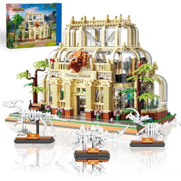 Dinosaur Museum Building Set 2788 Pieces - Jurassic Park Display Model | Educational STEM Gift for Kids & Collectors