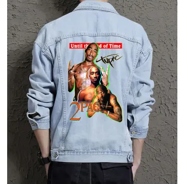 2 Pack Jean Jacket for Men – Gift for Streetwear Fans – Christmas Gift - Light Blue - Main View