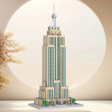 Skyscraper Building Set 3819 Pieces - World Famous Architecture Model | City Street View Building Blocks for Desktop Decoration & Gifts