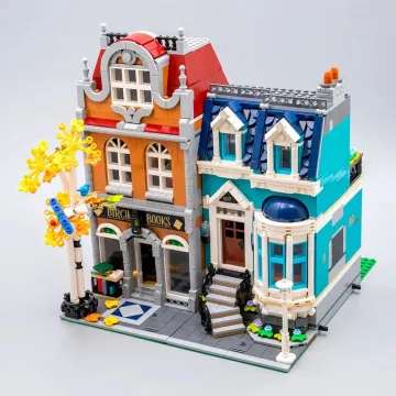 Bookstore Modular Building Set – Classic Street View Architecture Toy