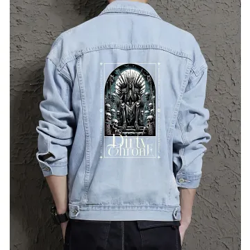 Dirtythrone Graphic Tee for Men - Unique Gift - Father's Day - Light Blue - Main View