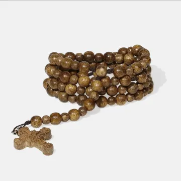 Handcrafted Natural Agarwood Bracelet for Spiritual Gift Buyers – Grounding Energy for Meditation, Protection – Mixed – Main View
