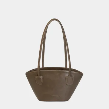 Woven Basket Tote Bag – Handbag for Women with Handles, Summer Beach Purse
