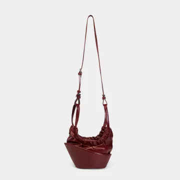 Bucket Bag for Women – PU Leather Shoulder Purse with Drawstring Closure, Adjustable Strap