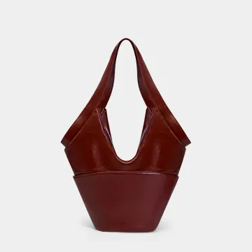 Tote Bag for Women – PU Leather Shoulder Handbag, Everyday Work Purse with Handles