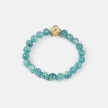Jade Healing Bracelet for Women – Energy Crystal Gift for Calm & Protection, Meditation Support –  – Main View