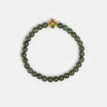 Jade Healing Bracelet for Women – Calming Energy Gift for Daily Wear, Meditation –  – Main View