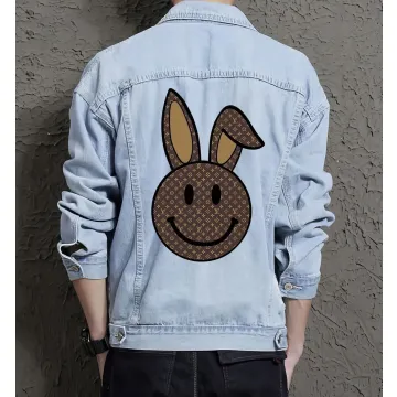 Men's Casual Denim Jacket for Grandson - Stylish Look with Casual Hangouts - Gift Idea for Anniversary Teenagers - Light Blue - Main View