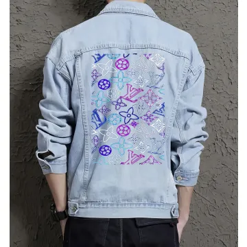 Men's Casual Denim Jacket for Nephew - Great Chest Pockets Gift - Weekend Wear for Thank You Gift - Modern Men - Light Blue - Main View