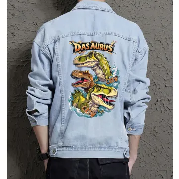 Men's Casual Denim Jacket - Ideal Gift for Son - Versatile Design Style - Great for Weekend Wear - Birthday Gift - Light Blue - Main View