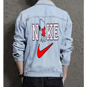 Men's Casual Denim Jacket - Perfect Present for Dad - Stylish Look - for Street Style - Father's Day Gift - Light Blue - Main View