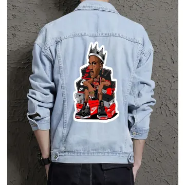 Men's Casual Denim Jacket - Perfect Present for Teen Boys - Button Closure - for Shopping Days - Congratulations Gift - Light Blue - Main View